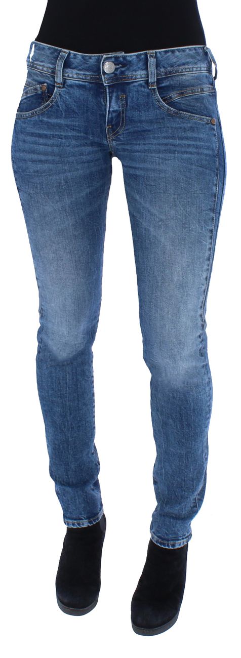 Herrlicher - Damen Jeans Pitch Slim, Gila Slim, Raya Boy Denim Comfort